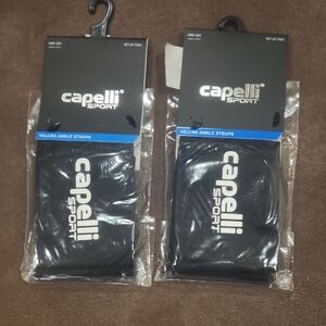 Black Velcro Ankle Straps From Capelli